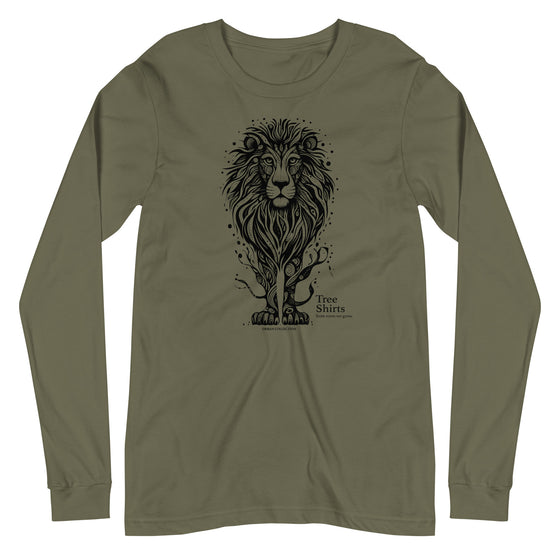 [TREESHIRTS] LION 3B (Unisex Long Sleeve Tee)