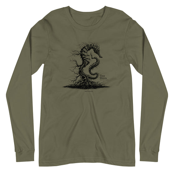 [TREESHIRTS] Seahorse 2B (Unisex Long Sleeve Tee)