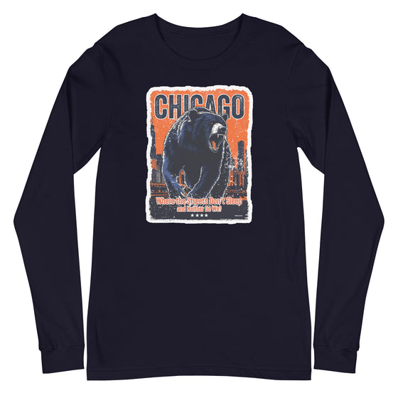 [CITYFAN] CHICAGO 1 (Unisex Long Sleeve Tee)