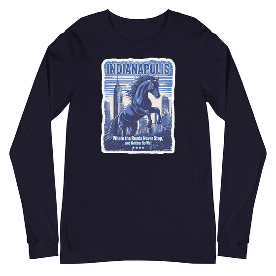 [CITYFAN] INDIANAPOLIS 2 (Unisex Long Sleeve Tee)