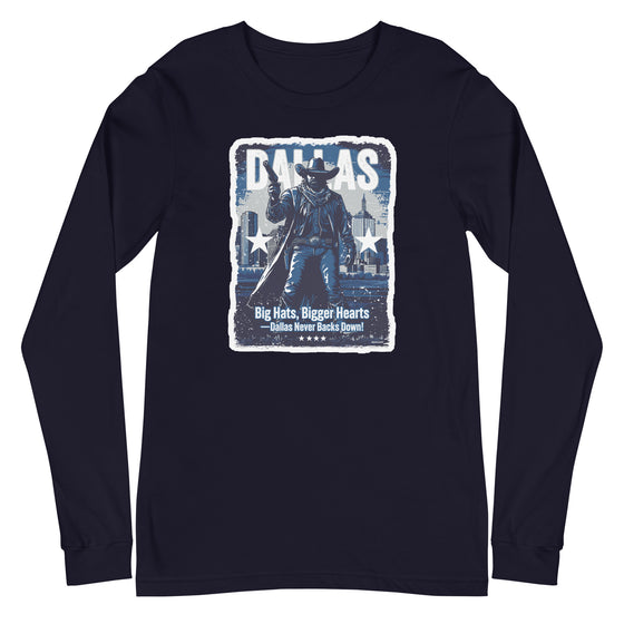 [CITYFAN] DALLAS 4 (Unisex Long Sleeve Tee)