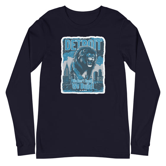 [CITYFAN] DETROIT 2 (Unisex Long Sleeve Tee)