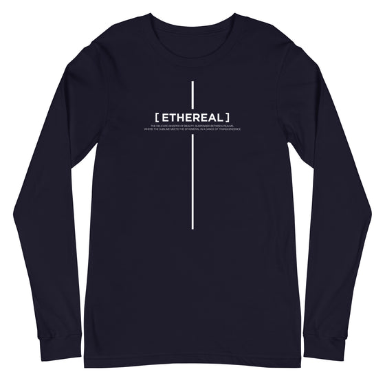 [CROSSWORDS] ETHEREAL (Unisex Long Sleeve Tee)