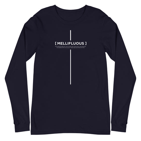 [CROSSWORDS] MELLIFLUOUS (Unisex Long Sleeve Tee)