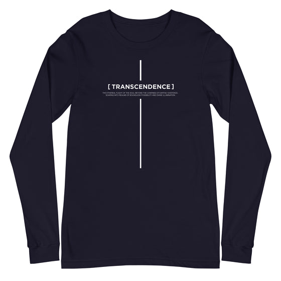 [CROSSWORDS] TRANSCENDENCE (Unisex Long Sleeve Tee)