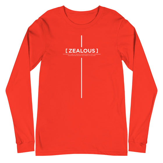 [CROSSWORDS] ZELOUS (Unisex Long Sleeve Tee)