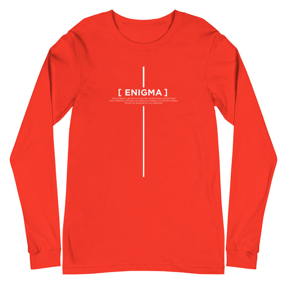 [CROSSWORDS] ENIGMA (Unisex Long Sleeve Tee)