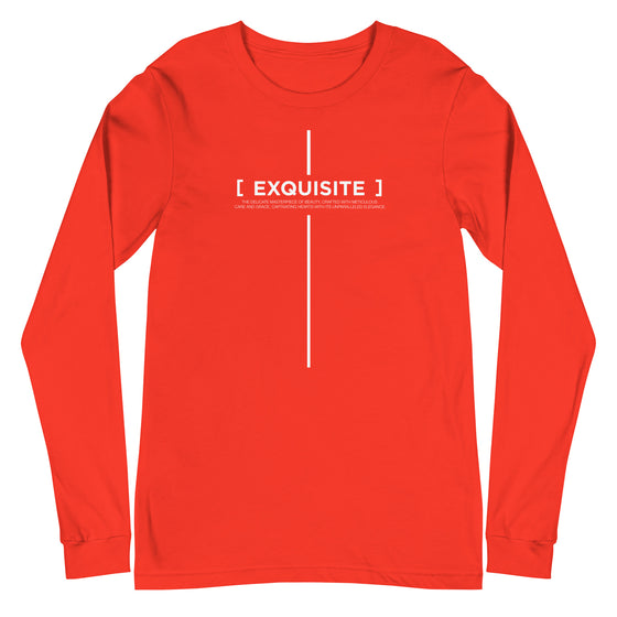 [CROSSWORDS] EXQUISITE (Unisex Long Sleeve Tee)