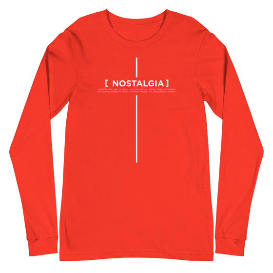 [CROSSWORDS] NOSTALGIA (Unisex Long Sleeve Tee)