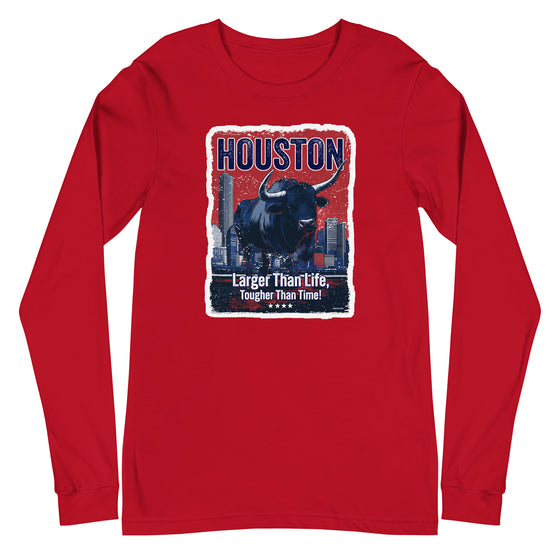 [CITYFAN] HOUSTON 3 (Unisex Long Sleeve Tee)