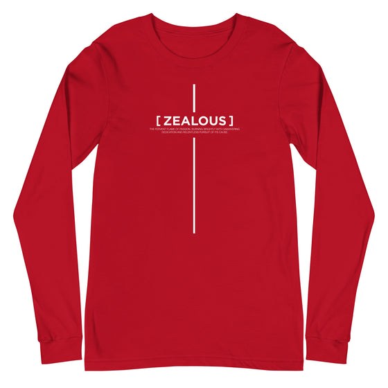 [CROSSWORDS] ZELOUS (Unisex Long Sleeve Tee)