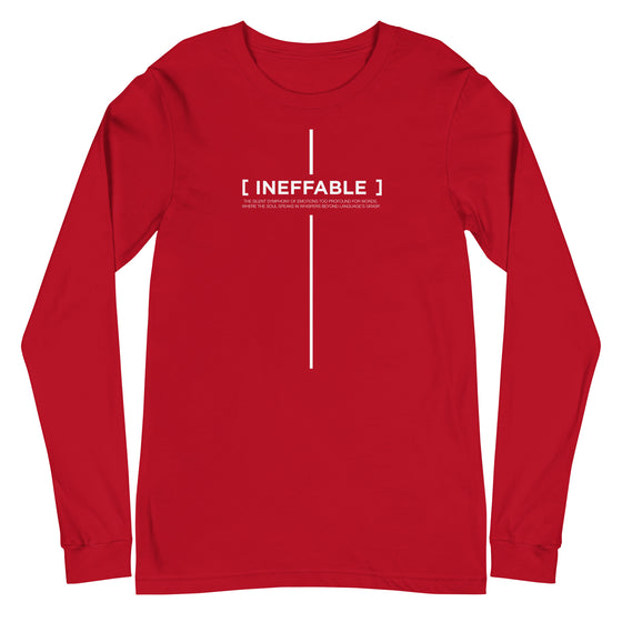 [CROSSWORDS] INEFFABLE (Unisex Long Sleeve Tee)