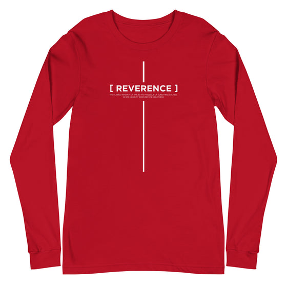 [CROSSWORDS] REVERENCE (Unisex Long Sleeve Tee)