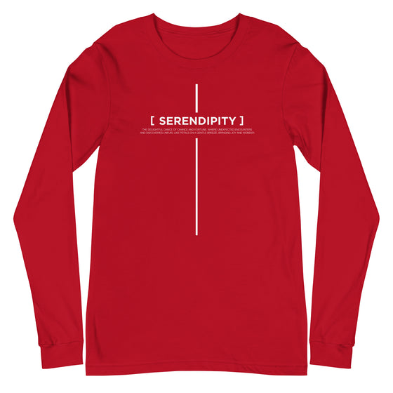 [CROSSWORDS] SERENDIPITY (Unisex Long Sleeve Tee)