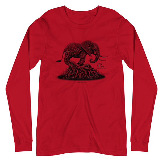 [TREESHIRTS] ELEPHANT 3B (Unisex Long Sleeve Tee)