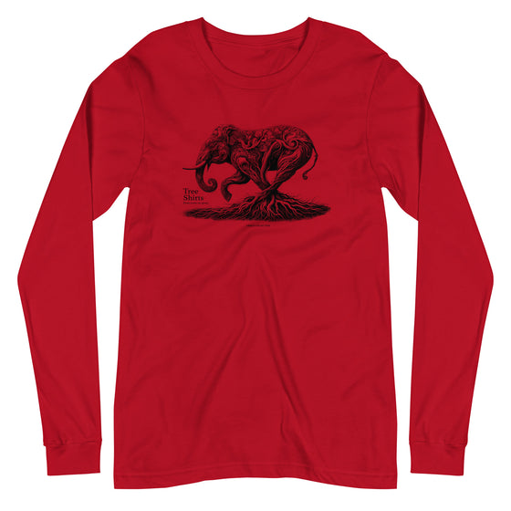 [TREESHIRTS] ELEPHANT 2B (Unisex Long Sleeve Tee)