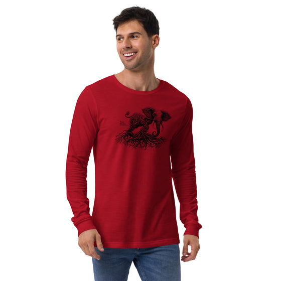 [TREESHIRTS] ELEPHANT 1B (Unisex Long Sleeve Tee)