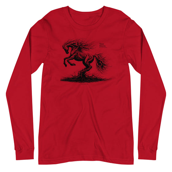 [TREESHIRTS] HORSE 1B (Unisex Long Sleeve Tee)