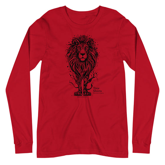 [TREESHIRTS] LION 3B (Unisex Long Sleeve Tee)