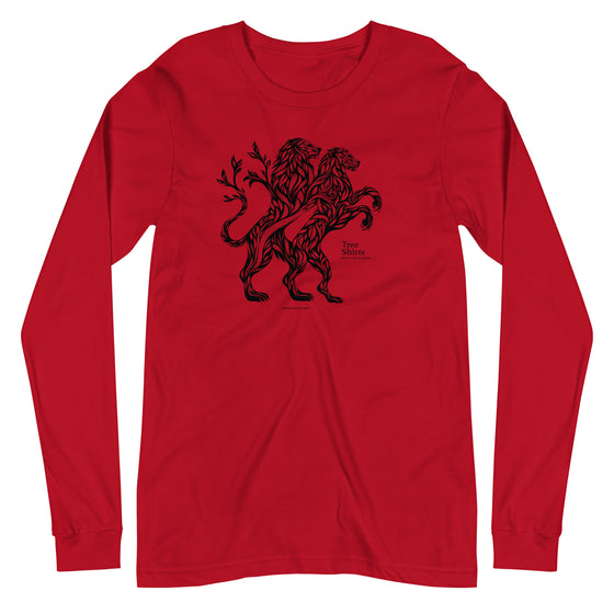 [TREESHIRTS] LION 1B (Unisex Long Sleeve Tee)