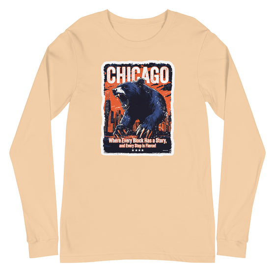 [CITYFAN] CHICAGO 2 (Unisex Long Sleeve Tee)