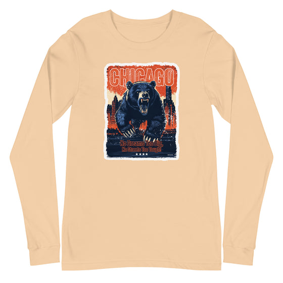 [CITYFAN] CHICAGO 3 (Unisex Long Sleeve Tee)