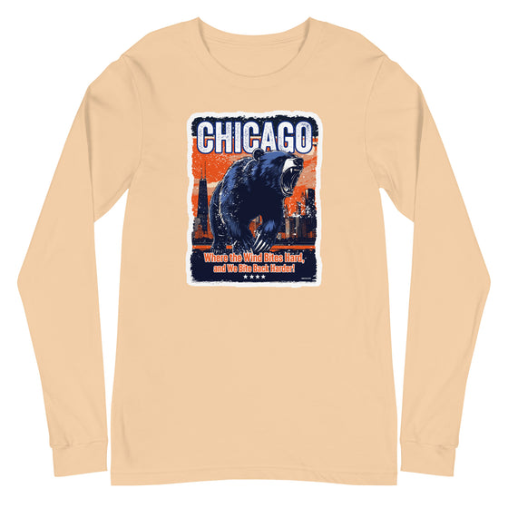 [CITYFAN] CHICAGO 4 (Unisex Long Sleeve Tee)