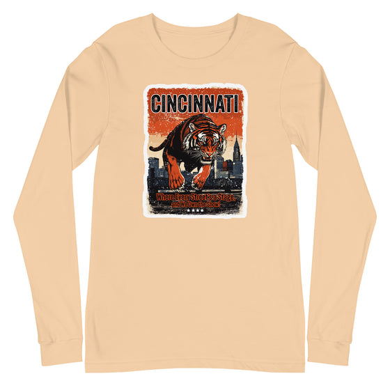 [CITYFAN] CINCINNATI 1 (Unisex Long Sleeve Tee)