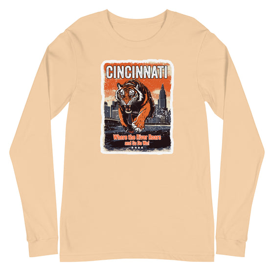 [CITYFAN] CINCINNATI 3 (Unisex Long Sleeve Tee)