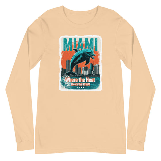 [CITYFAN] MIAMI 2 (Unisex Long Sleeve Tee)