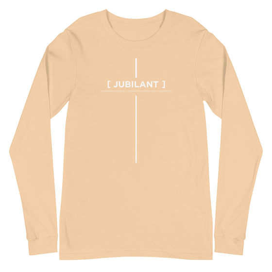 [CROSSWORDS] JUBILANT (Unisex Long Sleeve Tee)