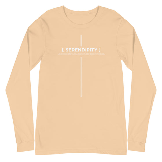 [CROSSWORDS] SERENDIPITY (Unisex Long Sleeve Tee)