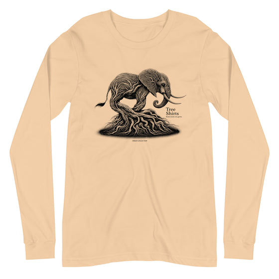 [TREESHIRTS] ELEPHANT 3B (Unisex Long Sleeve Tee)