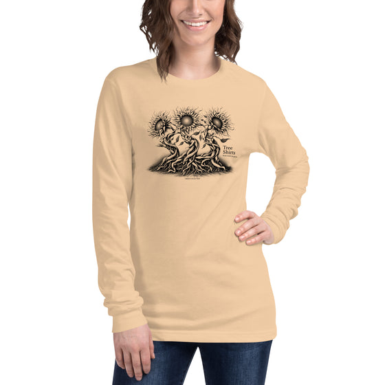 [TREESHIRTS] FLOWERS 3B (Unisex Long Sleeve Tee)