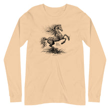  [TREESHIRTS] HORSE 3B (Unisex Long Sleeve Tee)