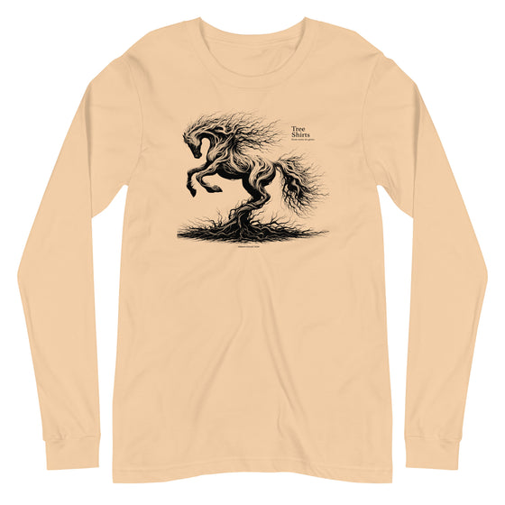 [TREESHIRTS] HORSE 1B (Unisex Long Sleeve Tee)