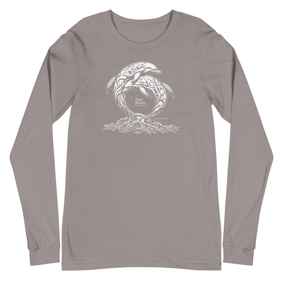 DOLPHIN ROOTS (W7) - Unisex Long Sleeve Tee