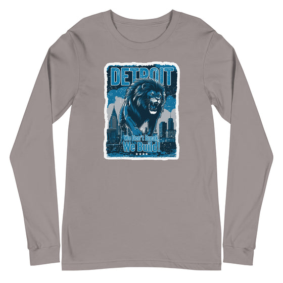 [CITYFAN] DETROIT 2 (Unisex Long Sleeve Tee)