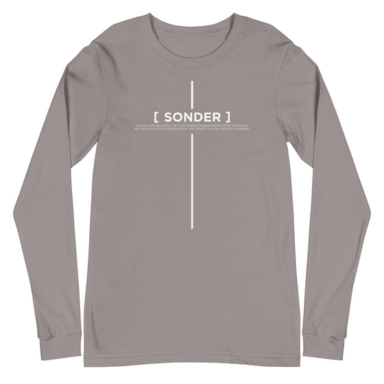 [CROSSWORDS] SONDER (Unisex Long Sleeve Tee)