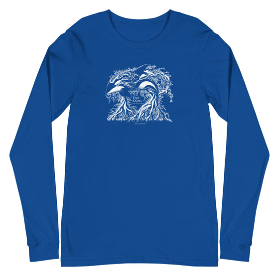 WHALE ROOTS (W2) - Unisex Long Sleeve Tee