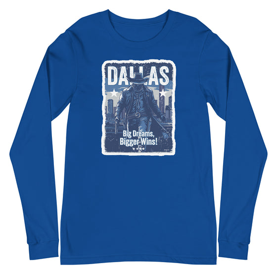 [CITYFAN] DALLAS 1 (Unisex Long Sleeve Tee)