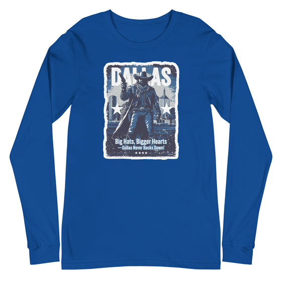 [CITYFAN] DALLAS 4 (Unisex Long Sleeve Tee)