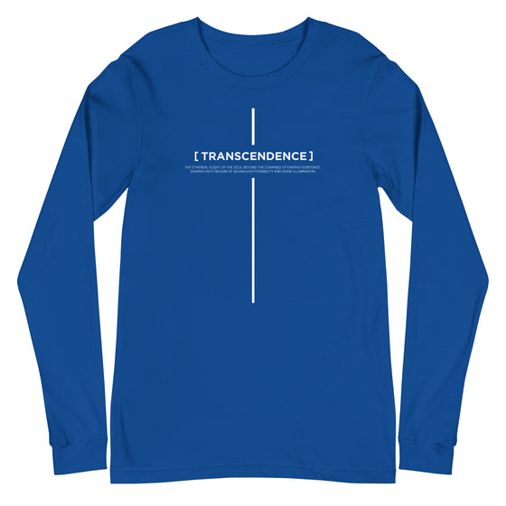 [CROSSWORDS] TRANSCENDENCE (Unisex Long Sleeve Tee)