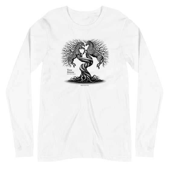 RAÍCES DE CEBRA (B2) - Camiseta de manga larga unisex