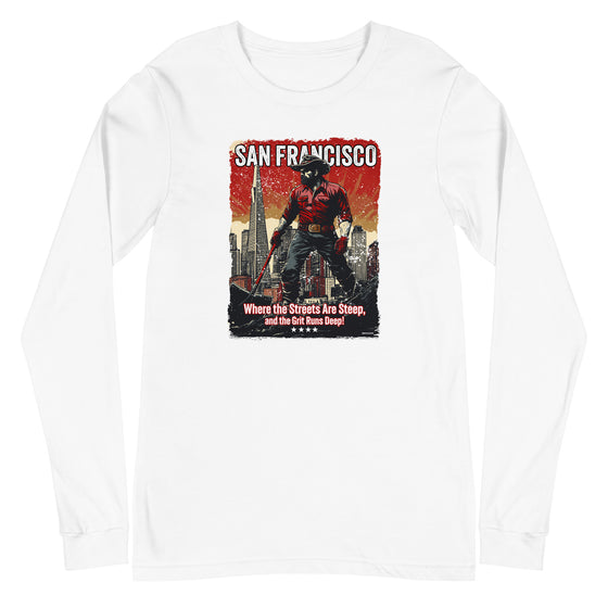 [CITYFAN] SAN FRANCISCO 4 (Unisex Long Sleeve Tee)