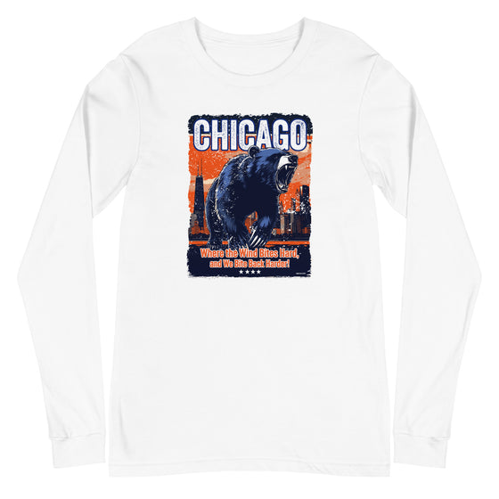 [CITYFAN] CHICAGO 4 (Unisex Long Sleeve Tee)