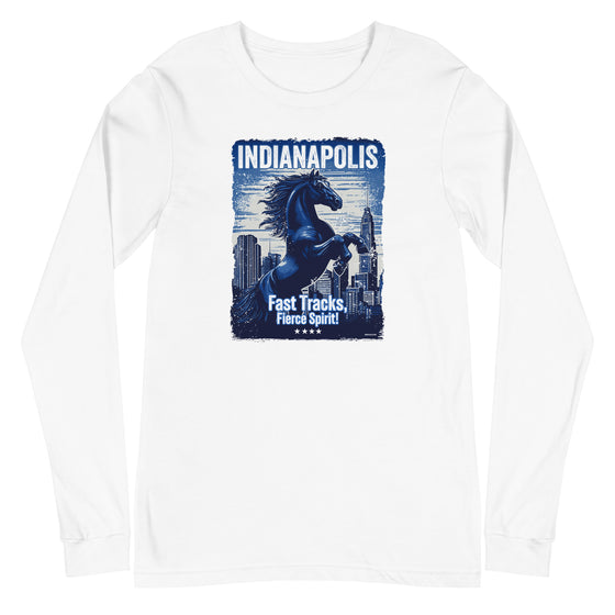 [CITYFAN] INDIANAPOLIS 3 (Unisex Long Sleeve Tee)