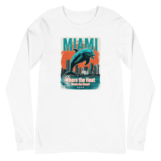 [CITYFAN] MIAMI 2 (Unisex Long Sleeve Tee)