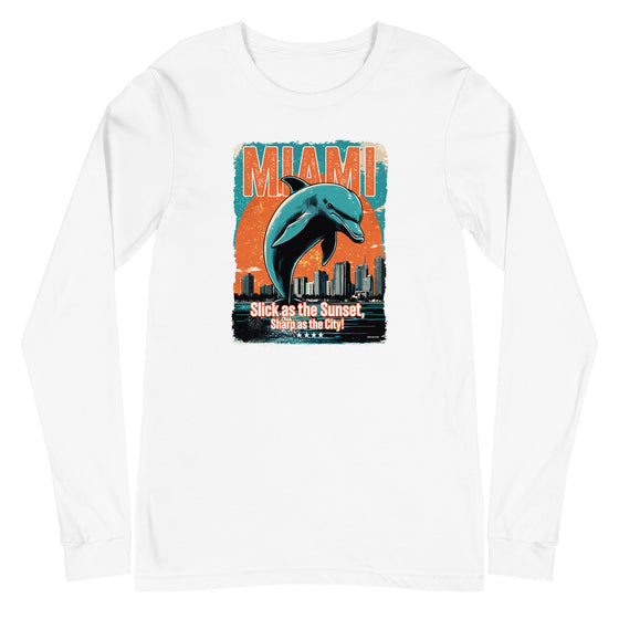 [CITYFAN] MIAMI 3 (Unisex Long Sleeve Tee)