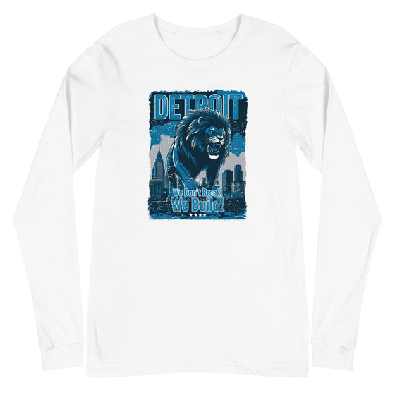 [CITYFAN] DETROIT 2 (Unisex Long Sleeve Tee)